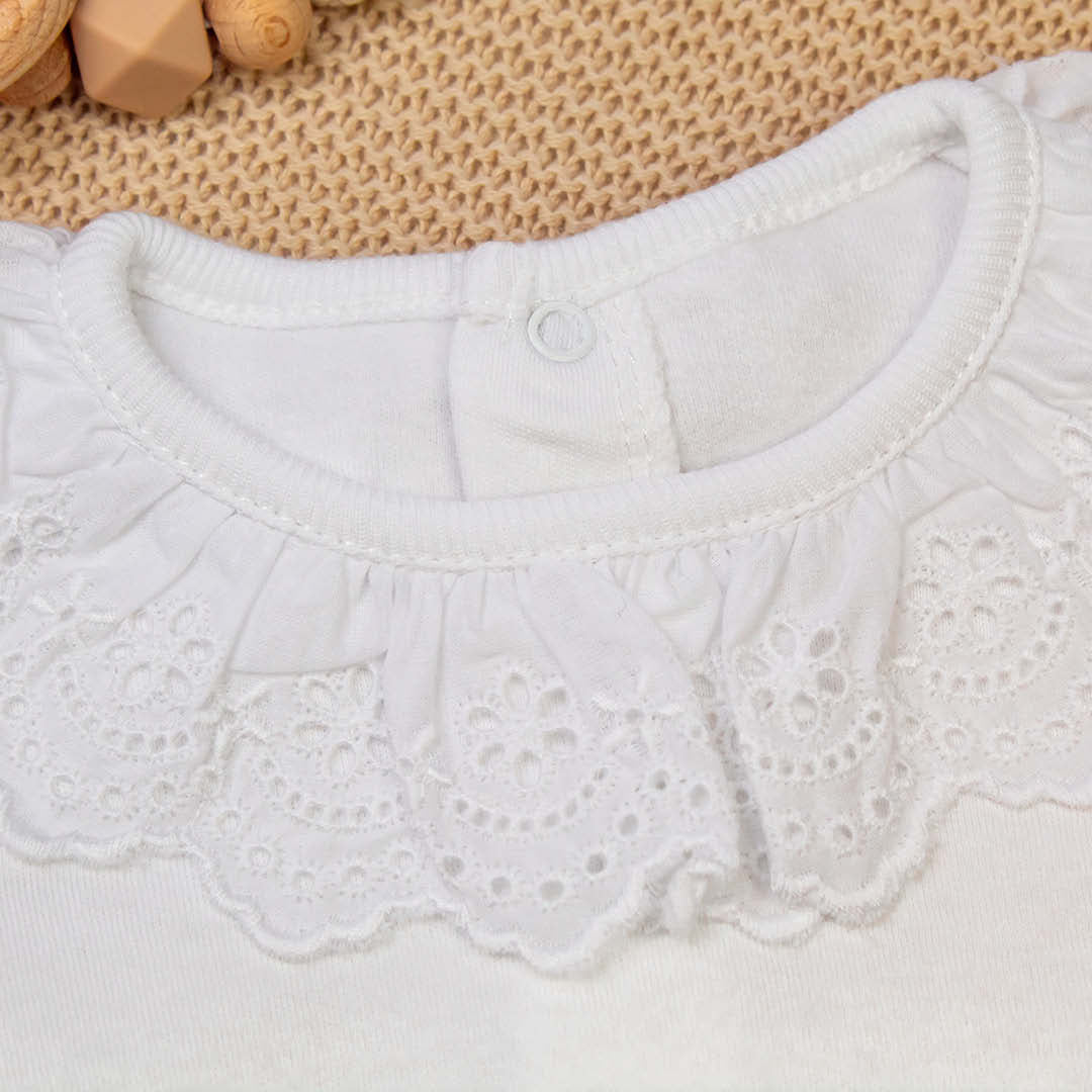 Body per neonati in Cotone pois rosa con Winnie the Pooh Body per neonati in Cotone pois rosa con Winnie the Pooh