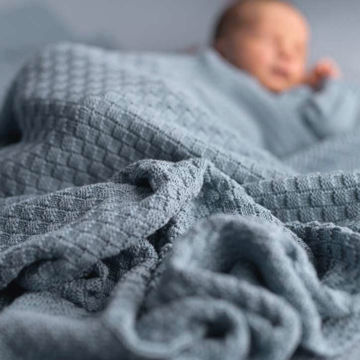 Coperte in maglia