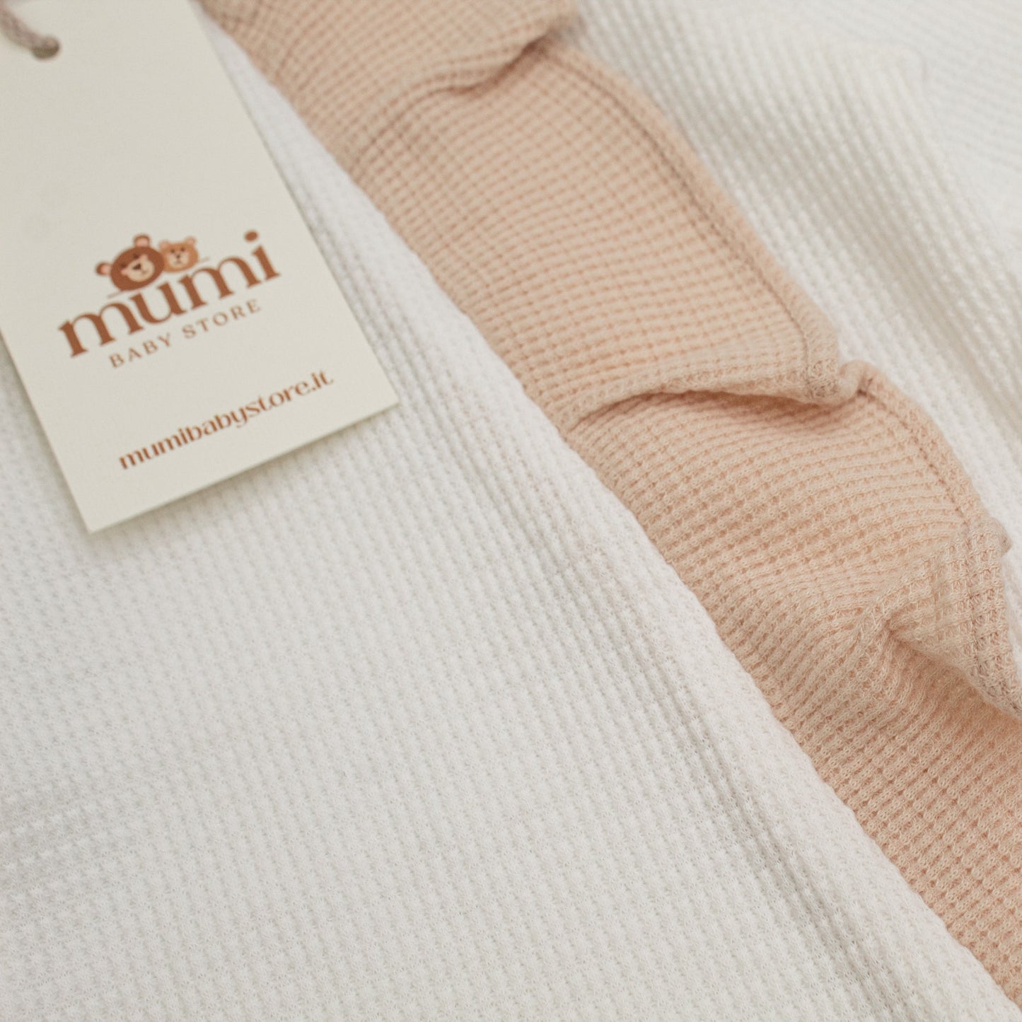 Tutina Mumi con volant + Fascia Fiocco