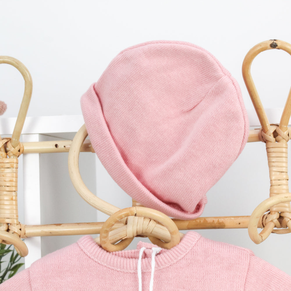 Coordinato in maglia + copertina
