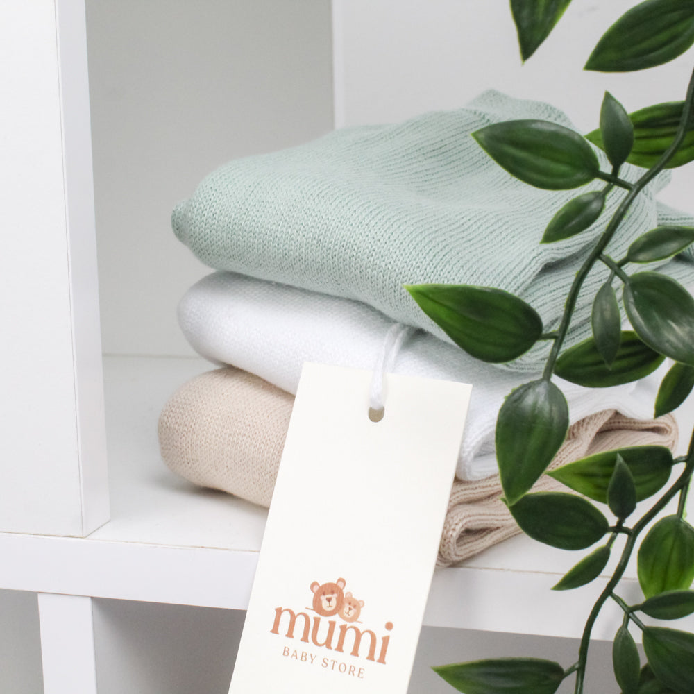 Coordinato Cuoricini 3 pezzi in maglia traforata Mumi