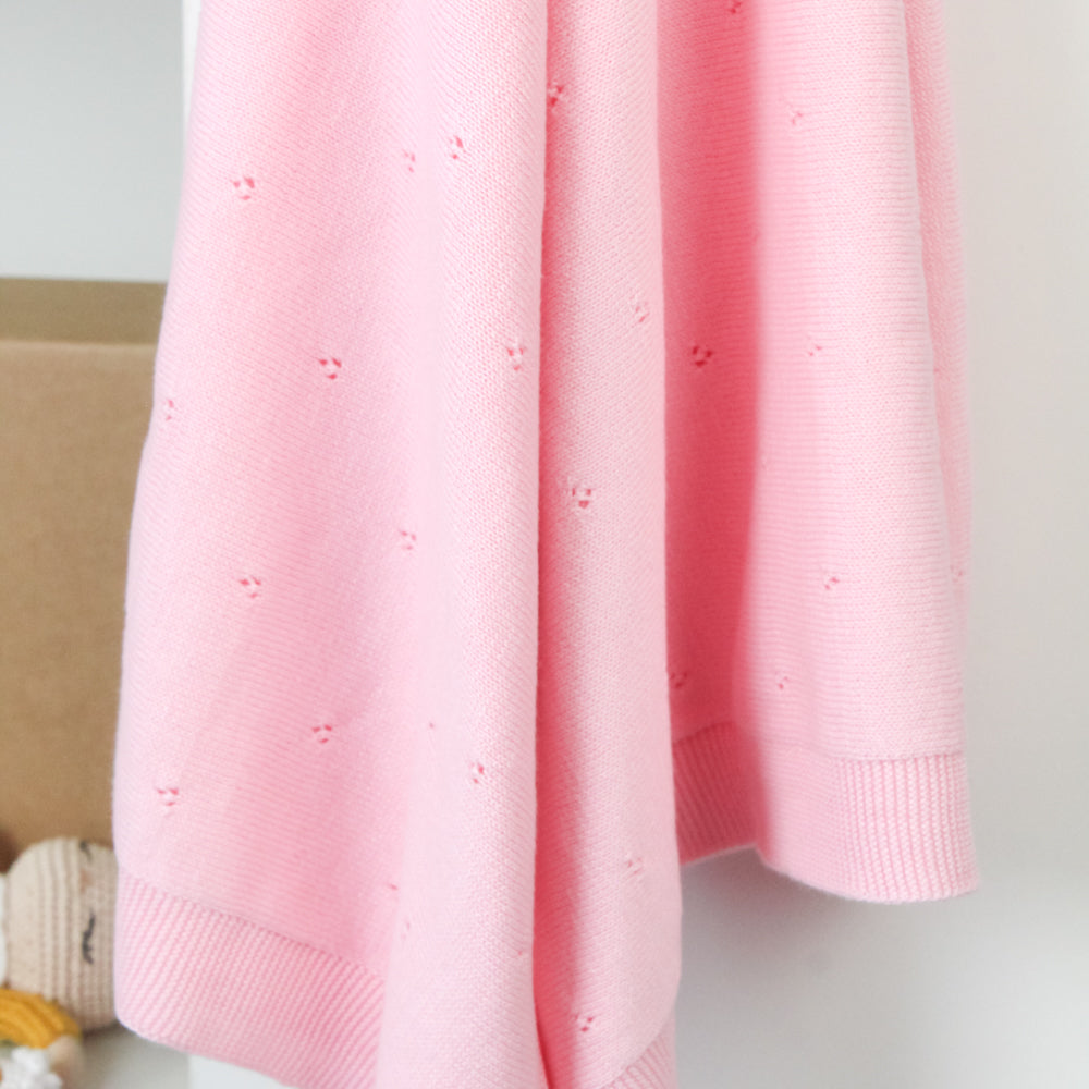Coordinato in maglia + copertina