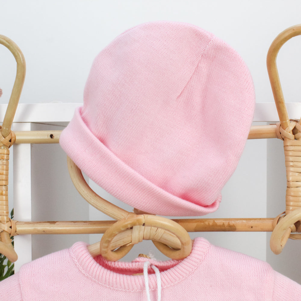 Coordinato in maglia + copertina