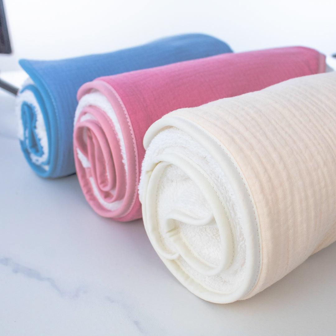 Accappatoio MUMI in mussola e spugna