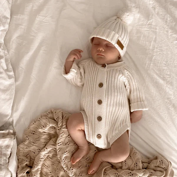 Pagliaccetto manica lunga gamba corta Milk e Honey Milk (pezzi limitati)