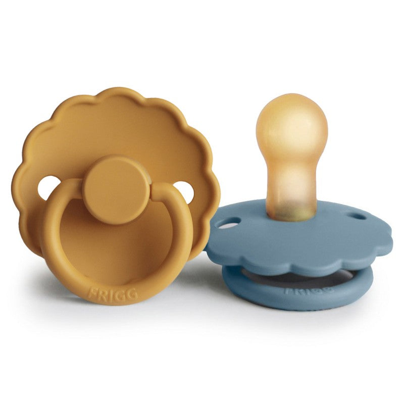 FRIGG Daisy HONEY GOLD/GLACIER 0-6 mesi SET 2 PEZZI