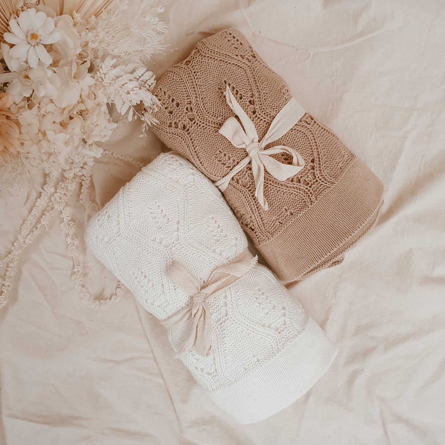 Coperta in maglia willow