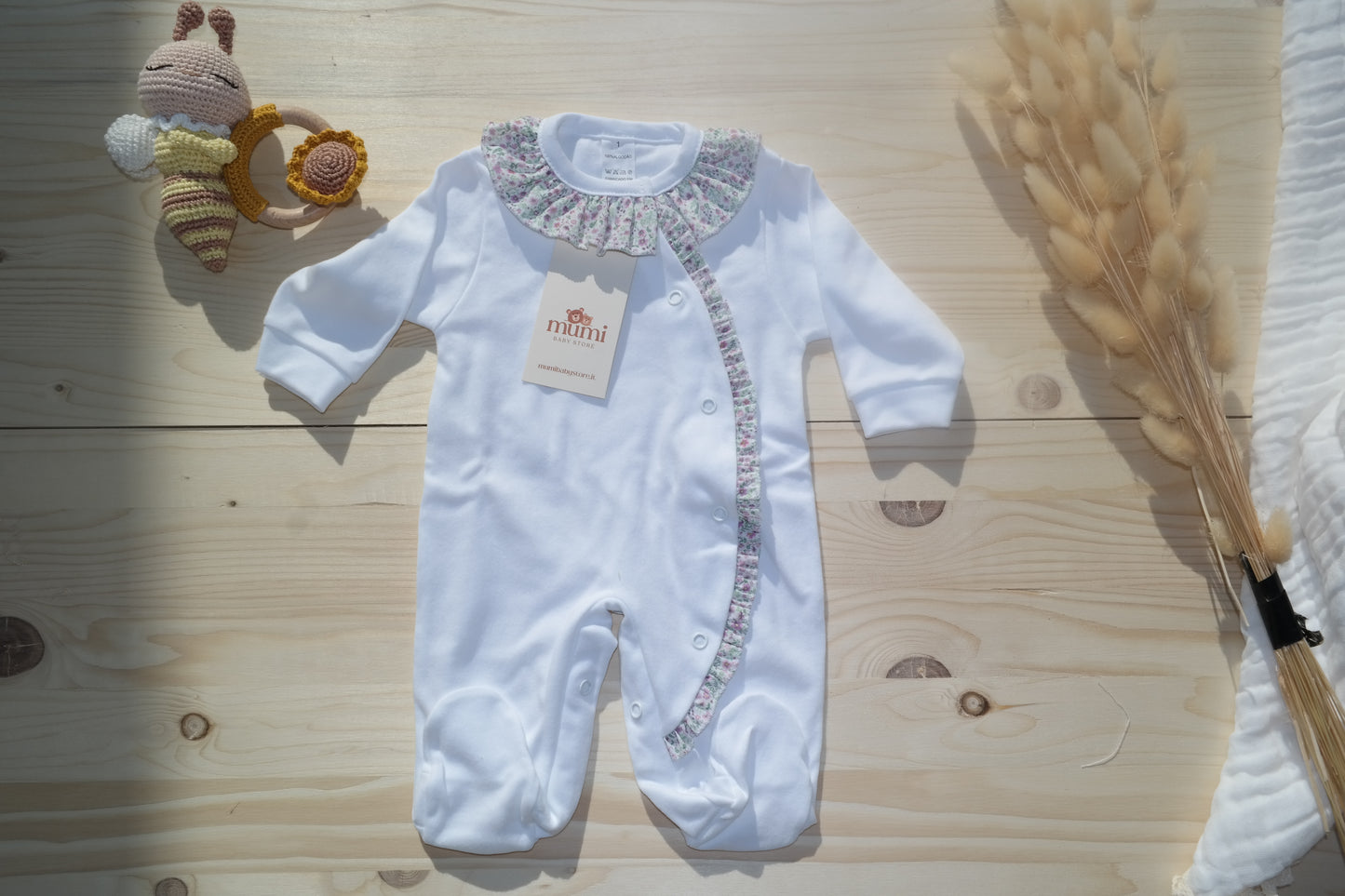 Pagliaccetto Flower 🌸 Cotone 100%