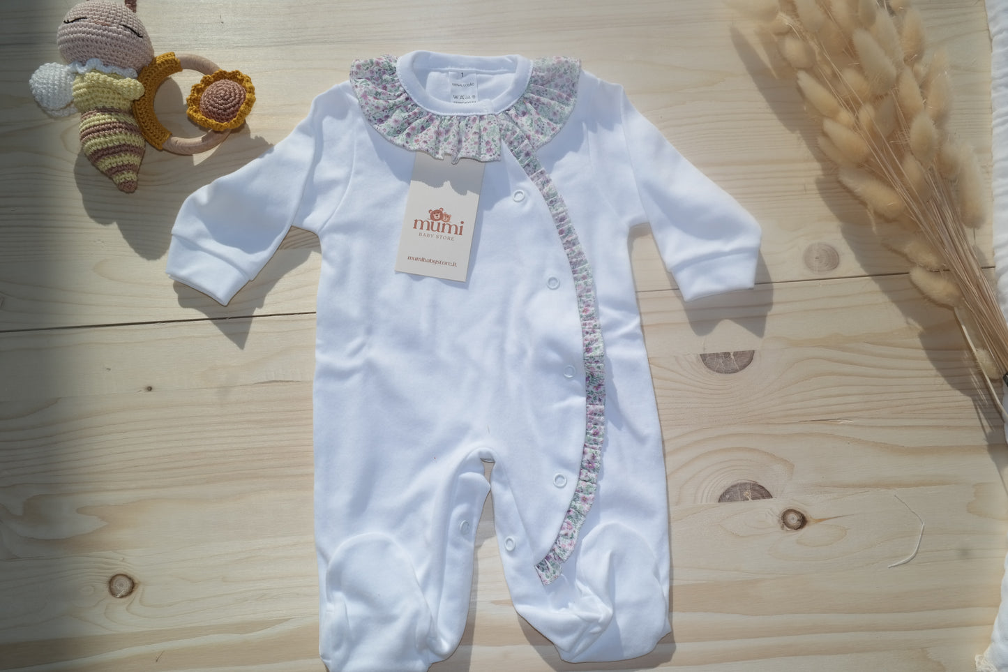 Pagliaccetto Flower 🌸 Cotone 100%