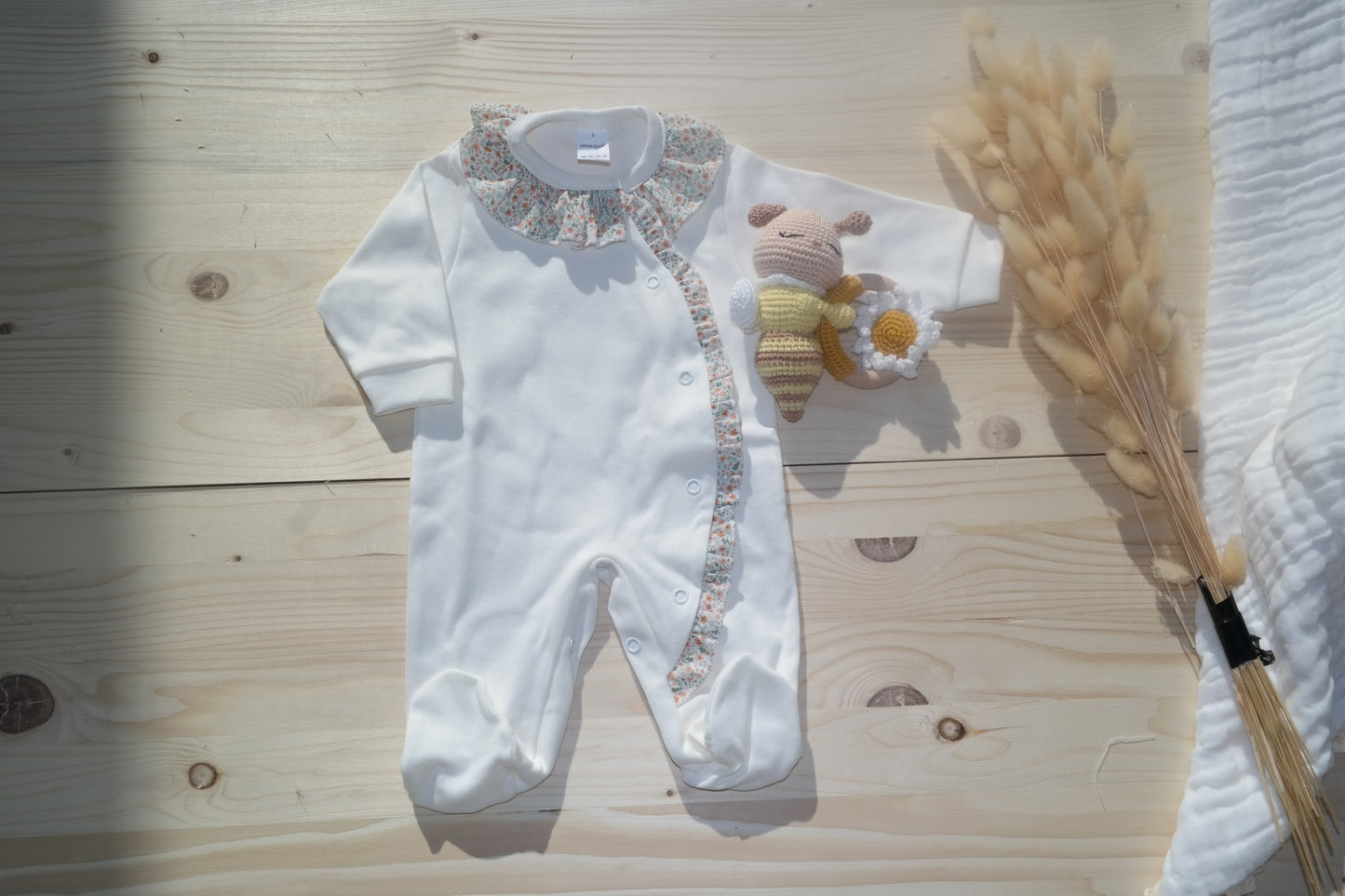 Pagliaccetto Flower 🌸 Cotone 100%