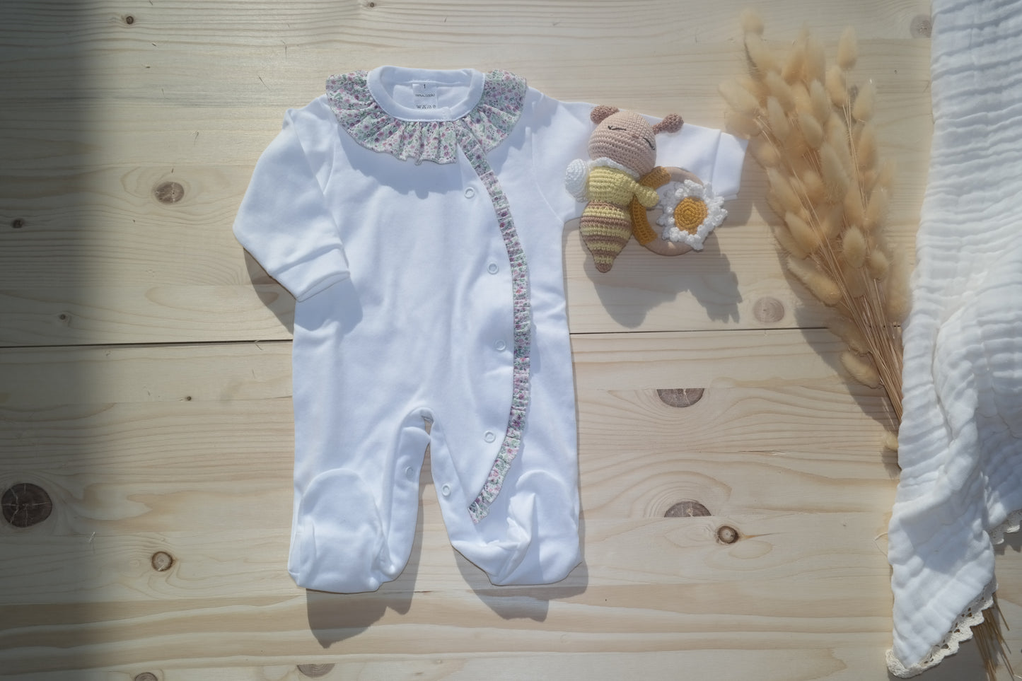 Pagliaccetto Flower 🌸 Cotone 100%