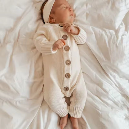 Tutina “Noa” con Cappellino Pompon,Caldo Cotone 100% Biologico 🧸☁️✨