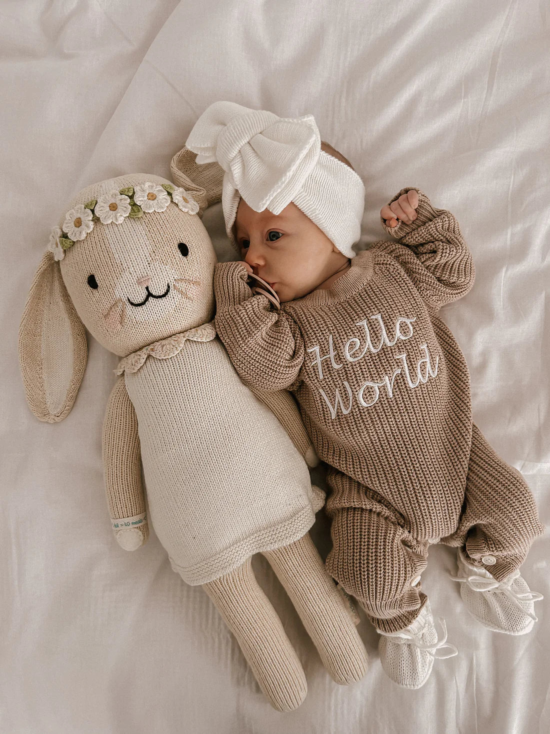 Tutina a Costine in Caldo Cotone Personalizzabile – Milk 🤍 Cacao 🤎 Milky Rose 🩷