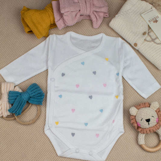 Body kimono manica lunga Hearts