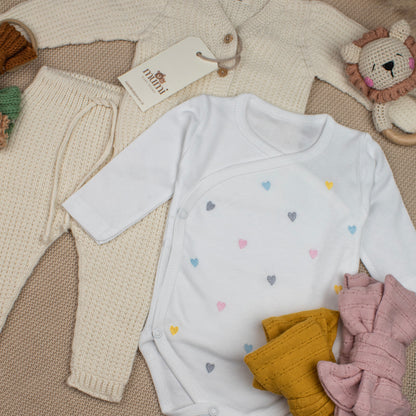 Body kimono manica lunga Hearts