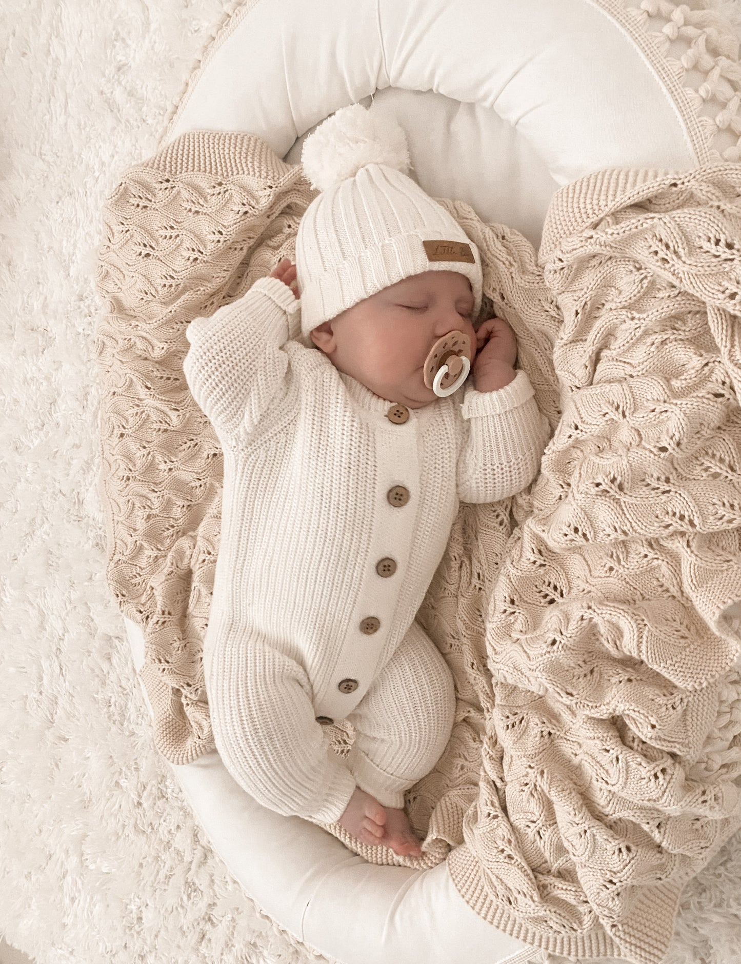 Coperta in maglia Milk & Honey Milk