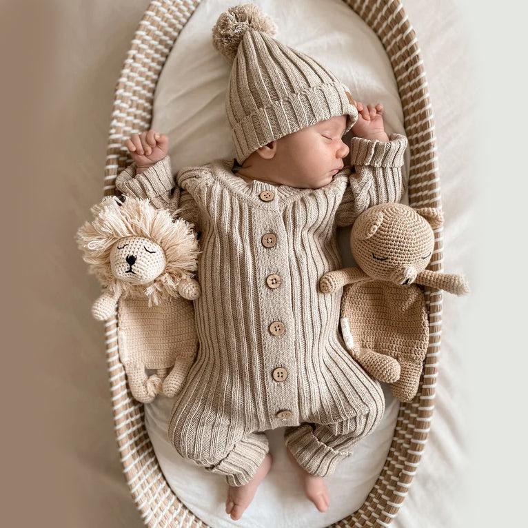 Mumi Box a Costine – Set 3 Pezzi (Tutina-Cappellino-Stivaletti)🤍🤎💜