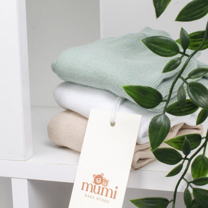 Coordinato Cuoricini 3 pezzi in maglia traforata Mumi